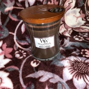 WoodWick Candle Amber & Incense